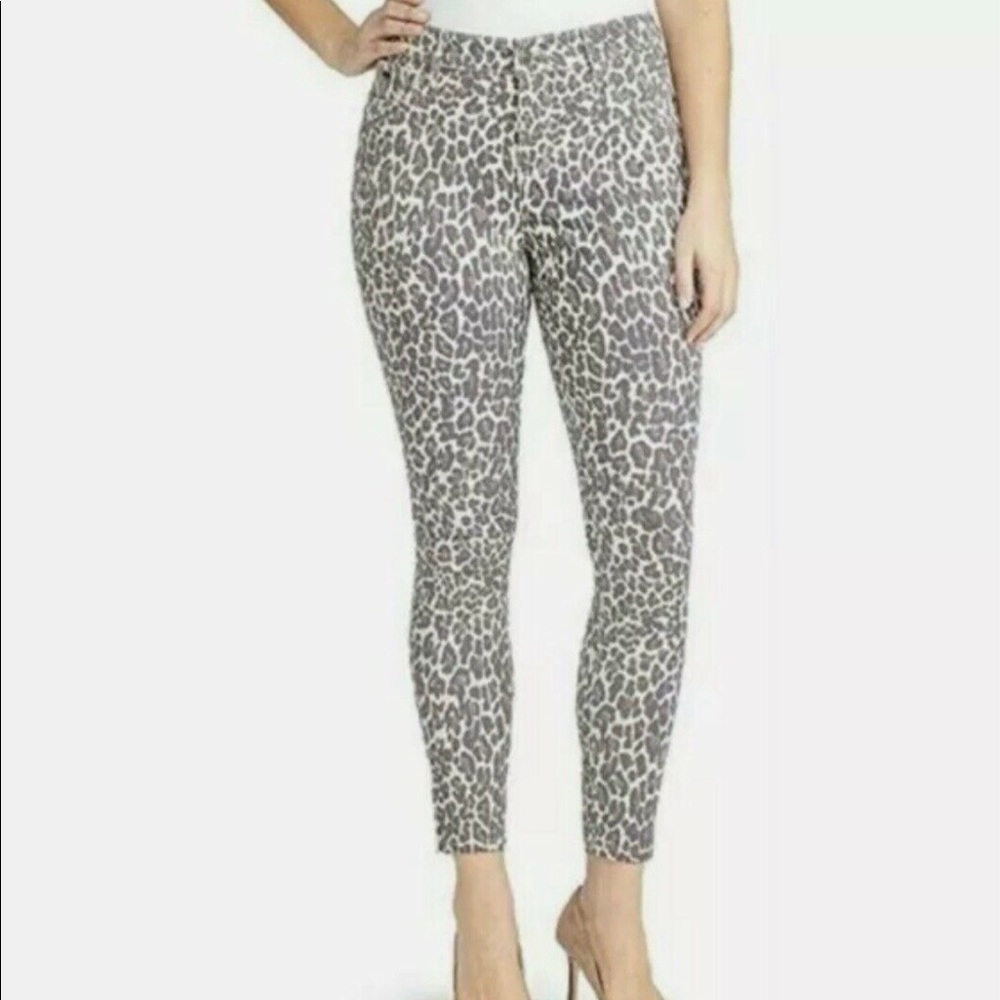 Woman’s Nine West slim fit Printed Gramercy Ankle Jeans size 12